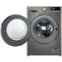 Imagem de Lava e Seca Smart LG Com inteligência Artificial 14kg Cesto Inox CV5014PC4