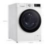 Imagem de Lava e Seca Smart LG CV5 14kg Com Inteligência Artificial CV5014WC4A