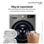 Lava e Seca Smart LG VC4 12kg Inox Look com AIDD CV5012PC4A Imagem de Lava e Seca Smart LG VC4 12kg Inox Look com AIDD CV5012PC4A