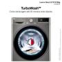 Imagem de Lava e Seca Smart LG VC4 14kg Inox Look com AIDD CV5014PC4