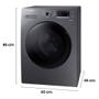 Imagem de Lava e Seca WD11A4453BXAZ 11Kg Inox Look Samsung