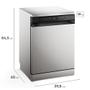 Imagem de Lava-Louça Electrolux 14 Serviços Inox com Programa Lava & Seca 50 min LS14E