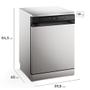 Imagem de Lava-Louça Electrolux 14 Serviços Inox com Programa Lava & Seca 50 min (LS14E)