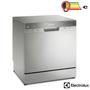 Imagem de Lava-Louças Electrolux Inox com 08 Serviços, 07 Programas de Lavagem e Painel Blue Touch - LL08S