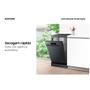 Imagem de Lava Louças Samsung Black Inox com 10 Serviços - DW50C6070FG