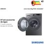 Lava & Seca 11 Kg Samsung Inox com 12 Programas de Lavagem - WD11A4453BX Imagem de Lava & Seca 11 Kg Samsung Inox com 12 Programas de Lavagem - WD11A4453BX