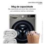 Lava & Seca 14 Kg LG Smart com Inteligência Artificial AIDD Inox Look com 13 Programas de Lavagem - CV5014PC4 Imagem de Lava & Seca 14 Kg LG Smart com Inteligência Artificial AIDD Inox Look com 13 Programas de Lavagem - CV5014PC4