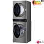 Imagem de Lava & Seca 17 Kg Smart LG WashTower Aço Escovado com 06 Programas de Lavagem e Inteligência Artificial AIDD - WK17