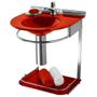 Imagem de Lavabo Cris Mold Vermelho 50 x 46 x 62,5 - 973 - CRIS-METAL