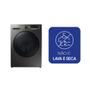 Imagem de Lavadora Digital Inverter Samsung Porta Black WW11T Inox 11kg