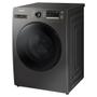 Imagem de Lavadora Digital Inverter Samsung Porta Black WW11T Inox 11kg