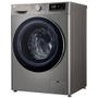 Imagem de Lavadora e Secadora LG VC4 IA 12kg Inox Look CV5012PC4A 220V