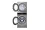Imagem de Lavadora e Secadora LG WashTower 17KG Preto Inox 220V WK17VS6A
