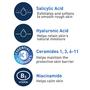 Imagem de Lavagem Facial Esfoliante com Ácido Salicílico, Ácido Hialurônico e Niacinamida - 8oz