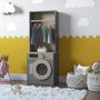 Imagem de Lavanderia Mini Maquina de Lavar Infantil Brinquedo com Cabideiro Diana
