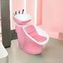 Imagem de Lavatório para Salão Neon Shampoo Colors - Branco com Rosa Claro