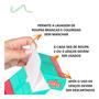 Imagem de Lave Sem Medo Esfrebom Lenços Anti Mancha Roupas Coloridas