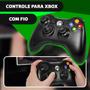 Imagem de LE Joystick Compativel PC XBOX360 Slim Fat Com Fio Anatomico