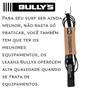 Imagem de Leash Bullys 9 x 7mm Joelho Longboard Silver Cordinha Surf