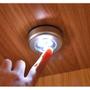 Imagem de Led de Armarios/Cozinha/Roupeiro Que Acende Por Toque Sem Fio Com 3 LEDS
