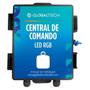 Imagem de Led Piscina - Kit 3 Tiny Led INOX RGB com Central e Controle Touch