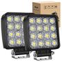 Imagem de LED Pod Lights Nilight 48W 4 polegadas Square Flood para veículo