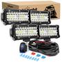 Imagem de LED Pods Nilight 4PCS 120W 6,5 polegadas Light Bar Spot Flood