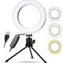 Imagem de Led Ring Light USB Fill com Tripé 2m 10 Níveis Luz