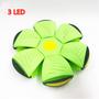 Imagem de LED voando UFO Flat Throw Disc Ball com luz LED Toy Kid O