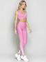 Imagem de Legging cintura alta blocking com tule run more