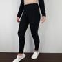 Imagem de Legging cor PRETA feminina Confort Fit Felpado 23a FAN LIZ