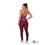 Imagem de Legging duo color no suplex com recortes em cirrê 3D com fio de lycra