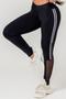 Imagem de Legging favorite preta com silk na lateral hipkini