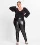 Imagem de Legging Feminina Cirrê Plus Size Secret Glam Preto