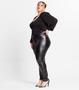 Imagem de Legging Feminina Cirrê Plus Size Secret Glam Preto