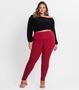 Imagem de Legging Feminina Plus Size Secret Glam Vermelho