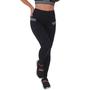 Imagem de Legging Feminina Poliamida Cintura Alta Bolsos Moda Fitness Calça Feminina