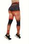 Imagem de Legging Fitness Usa Club Laranja Esporte Academia Atleta