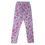 Imagem de Legging Infantil Cotton Flores Turminha &amp Cia 1201 Mescla