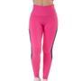 Imagem de Legging Leg Feminina Fitness Fit Para Academia Esportiva Sport Com Detalhe Tela Lateral 