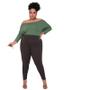 Imagem de Legging Plus Size G1 G2 G3 G4 G5 G6 Jacar Jacquard PINA