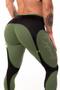 Imagem de Legging Suspensórios Verde Militar Dynamite