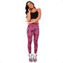 Imagem de Legging Vibs Fitwear Cós Franzido Kit com 2 Estampas