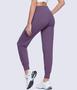 Imagem de Leggings MAGCOMSEN Soltas de Cintura Alta - Roxa - Tamanho P