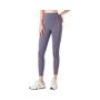Imagem de Leggings Sem Costura Com Nervuras De Cintura Alta Feminina Com Controle De Barriga Yoga Ginásio