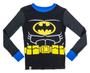 Imagem de LEGO Batman Boys 2-for-1 Conjunto de pijama de algodão, tamanho 4, preto/azul