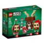 Imagem de LEGO Brickheadz Reindeer, Elfo e Elfie 40353 Building Toy, New 2020 (281 Peças)