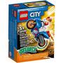 Imagem de Lego city 60298 moto de acrobacias foguete