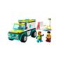 Imagem de Lego City Ambulância de Emergência e Snowboarder 60403