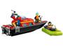 Imagem de Lego City Barco De Resgate Dos Bombeiros 60373